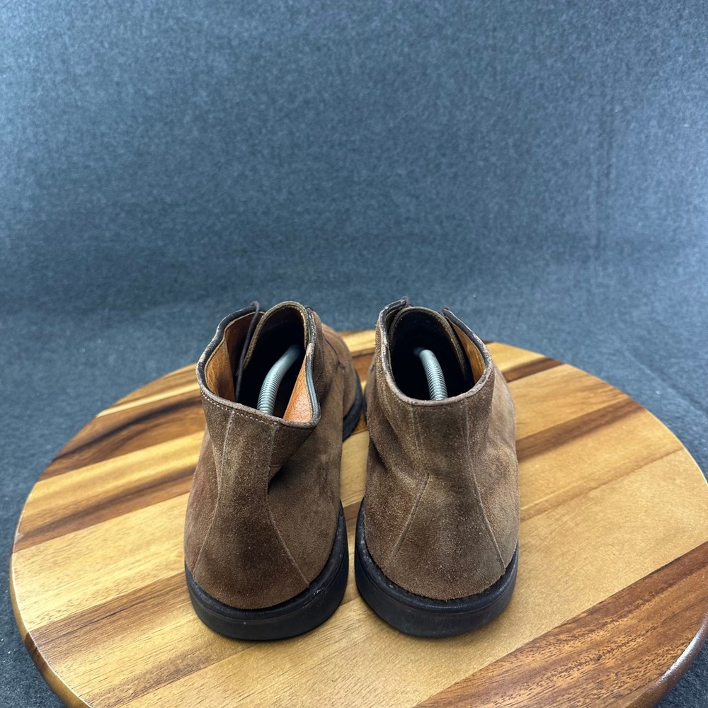 Allen Edmonds Stanford 6751 Brown Suede Leather Plain Toe Chukka Boot Mens 11.5D - Picture 7 of 12